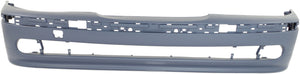 5-SERIES 01-03 FRONT BUMPER COVER, Primed, w/o HLW Holes, w/ Molding Holes, 525i/530i/540i Models