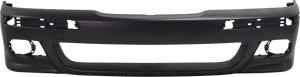 M5 00-03 FRONT BUMPER COVER, Primed, w/o HLW and PDC Snsr Holes, w/o Plastic Grille