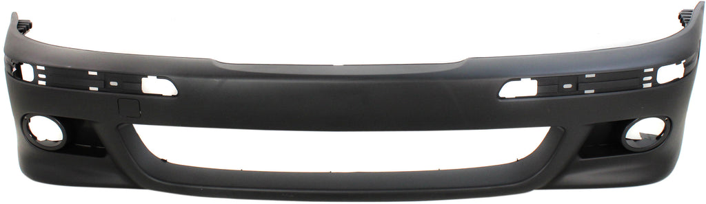 M5 00-03 FRONT BUMPER COVER, Primed, w/o HLW Holes, w/ PDC Snsr Holes, w/ Plastic