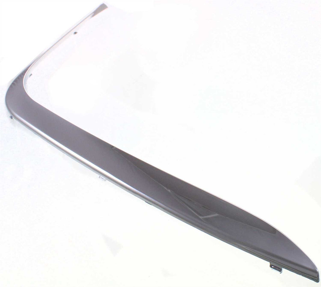 7-SERIES 95-01 FRONT BUMPER MOLDING RH, Outer Cover, Chrome, Plastic, w/o Head lamp Washers