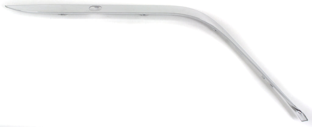 7-SERIES 95-01 FRONT BUMPER MOLDING RH, Outer Cover, Chrome, Plastic, w/ Head lamp Washers