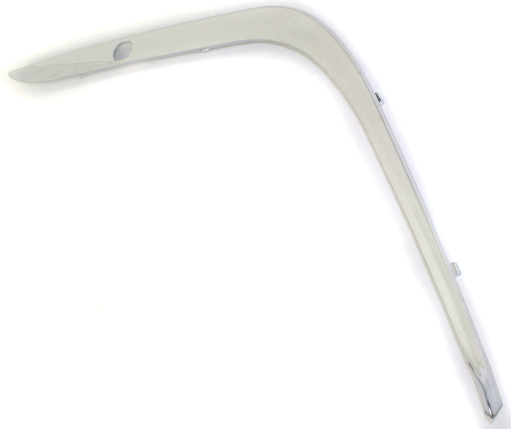 7-SERIES 95-01 FRONT BUMPER MOLDING RH, Outer Cover, Chrome, Plastic, w/ Head lamp Washers