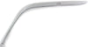 7-SERIES 95-01 FRONT BUMPER MOLDING LH, Outer Cover, Chrome, Plastic, w/ Head lamp Washers