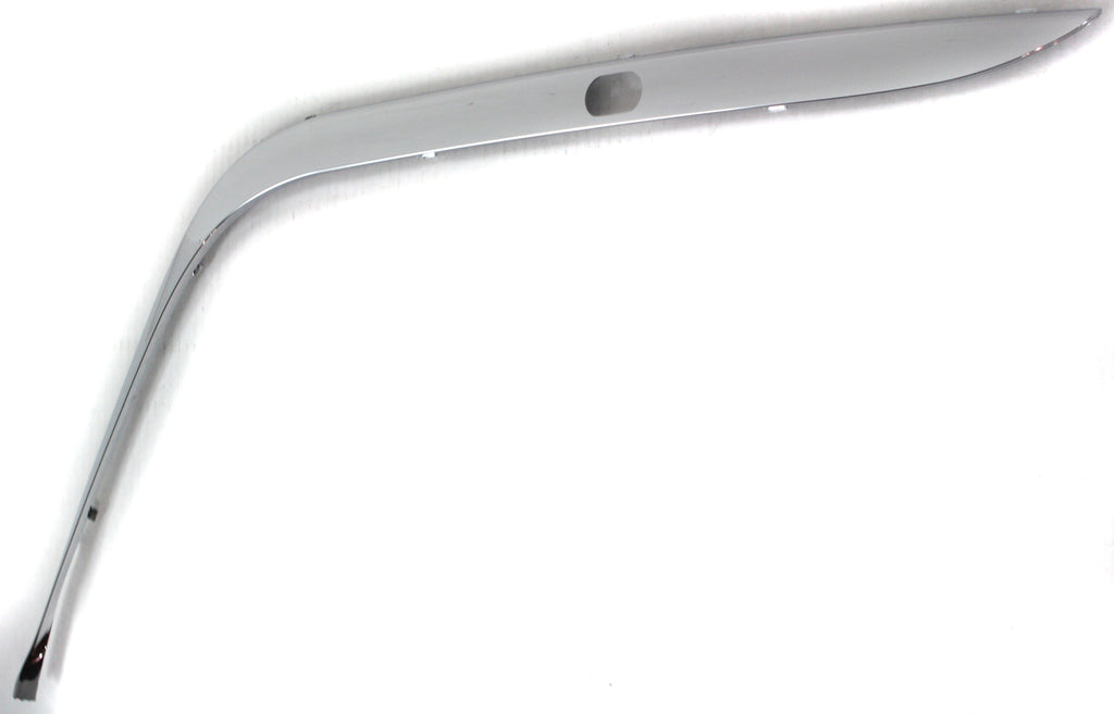 7-SERIES 95-01 FRONT BUMPER MOLDING LH, Outer Cover, Chrome, Plastic, w/ Head lamp Washers