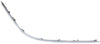 5-SERIES 01-03 FRONT BUMPER MOLDING RH, Upper Outer, Plastic, Paint to match