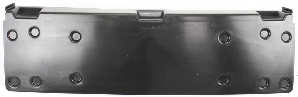 5-SERIES 04-07 FRONT LICENSE PLATE BRACKET, Black, Sedan (w/o M Pkg)