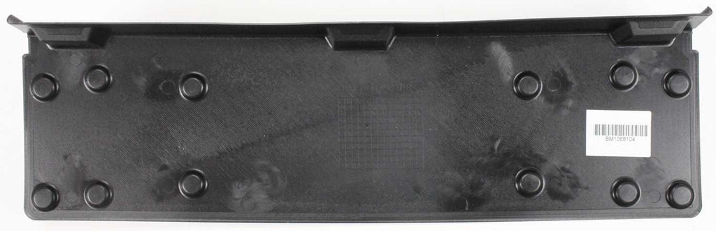 Front License Plate Bracket For 2004-2007 BMW 5-Series Black Sedan Replacement B017304