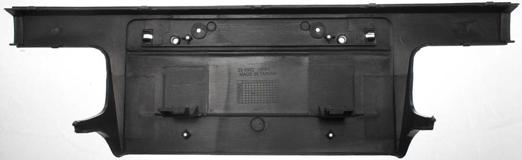 7-SERIES 95-01 FRONT LICENSE PLATE BRACKET, Holder, Black