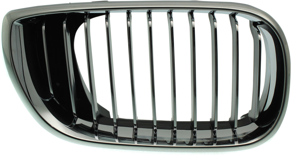 3-SERIES 02-05 GRILLE RH, Chrome, Plastic, Sedan/Wagon