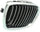 3-SERIES 02-05 GRILLE RH, Chrome, Plastic, Sedan/Wagon