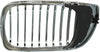 3-SERIES 02-05 GRILLE RH, Chrome, Plastic, Sedan/Wagon