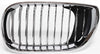 3-SERIES 02-05 GRILLE LH, Chrome, Plastic, Sedan/Wagon