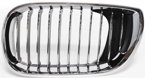 3-SERIES 02-05 GRILLE LH, Chrome, Plastic, Sedan/Wagon