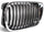 3-SERIES 02-05 GRILLE LH, Chrome, Plastic, Sedan/Wagon