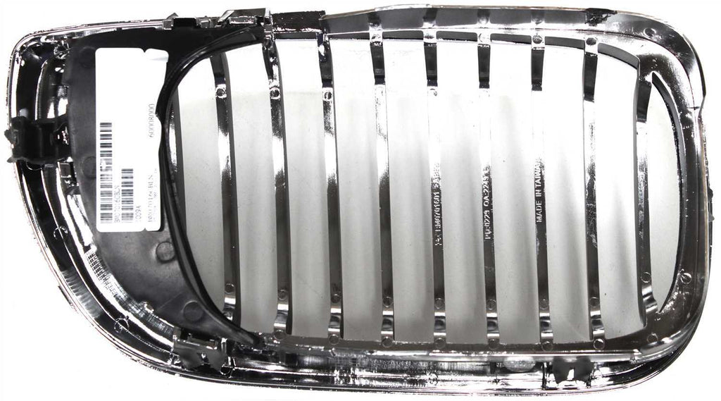 3-SERIES 02-05 GRILLE LH, Chrome, Plastic, Sedan/Wagon