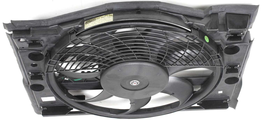 3-SERIES 99-06 A/C CONDENSER FAN ASSEMBLY, E46 Body, w/o Control module