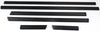 5-SERIES 01-03 FRONT DOOR MOLDING, Assembly, w/o Chrome, 6 Pcs.