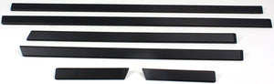 5-SERIES 01-03 FRONT DOOR MOLDING, Assembly, w/o Chrome, 6 Pcs.