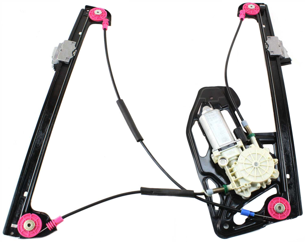 7-SERIES 95-01 FRONT WINDOW REGULATOR LH, Power, w/ Motor, Insulated Glass