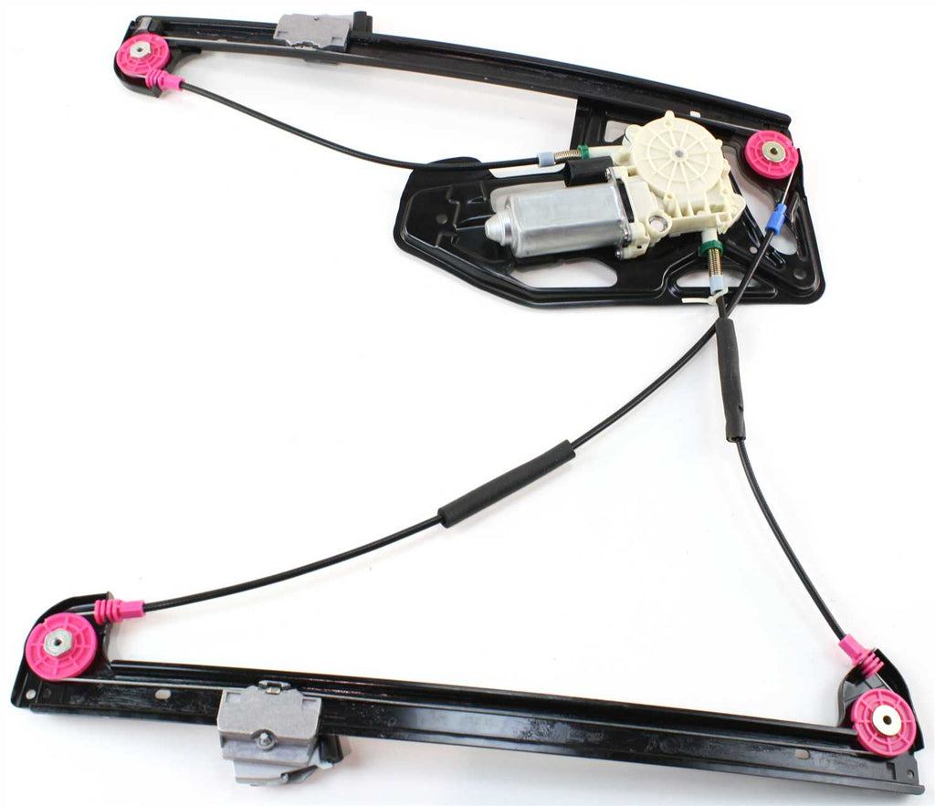 7-SERIES 95-01 FRONT WINDOW REGULATOR LH, Power, w/ Motor, Insulated Glass