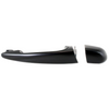 3-SERIES 01-05 EXTERIOR FRONT DOOR HANDLE RH, Textured Black, w/o Keyhole, E46, Sdn/Wgn (=REAR)