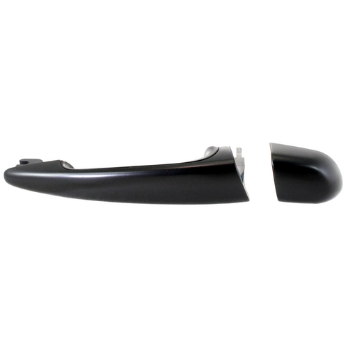 3-SERIES 01-05 EXTERIOR FRONT DOOR HANDLE RH, Textured Black, w/o Keyhole, E46, Sdn/Wgn (=REAR)