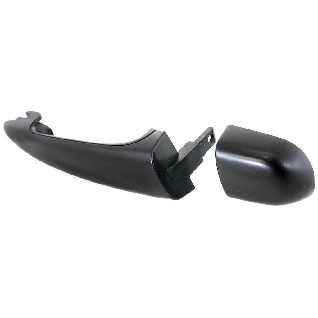 Exterior Front Door Handle Right Passenger Side Textured Black For 2001-2005 BMW 3-Series Replacement B491303