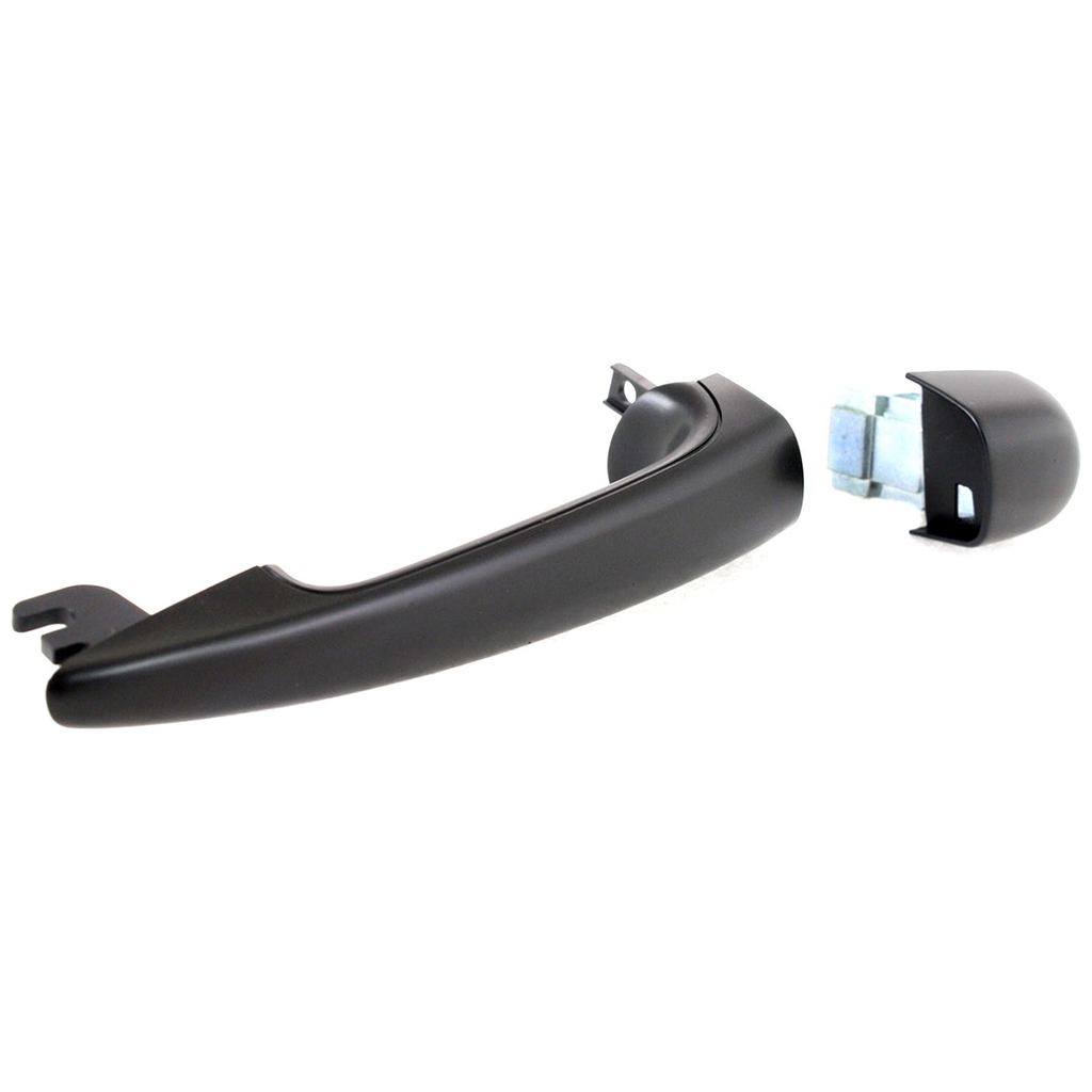 Exterior Front Door Handle Right Passenger Side Textured Black For 2001-2005 BMW 3-Series Replacement B491303