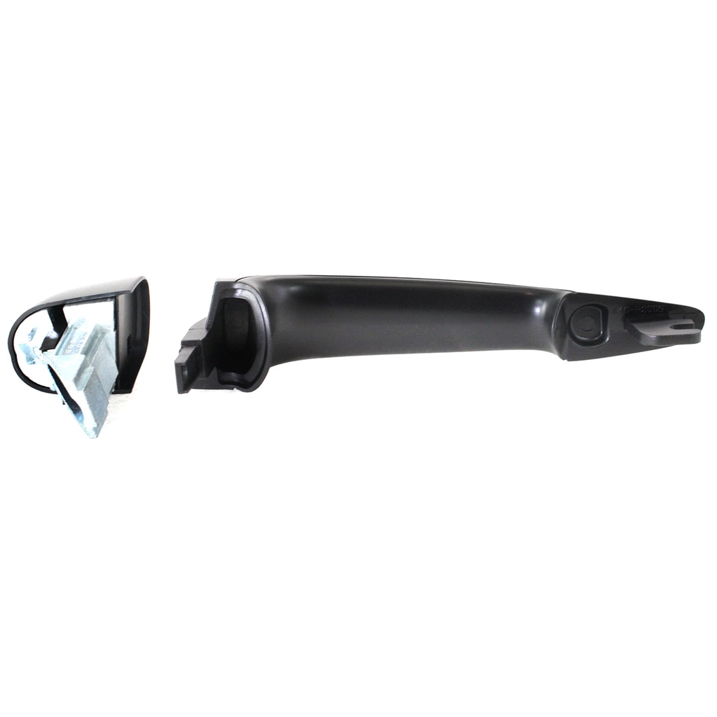 Exterior Front Door Handle Right Passenger Side Textured Black For 2001-2005 BMW 3-Series Replacement B491303