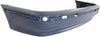 Rear Bumper Cover Primed For BMW 5-Series 1999 2000 2001 2002 2003 Sedan Replacement B760106