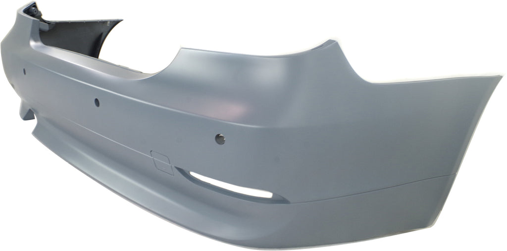 5-SERIES 04-07 REAR BUMPER COVER, Primed, w/o M Pkg, w/ Park Dist Ctrl Snsr Holes, Sedan