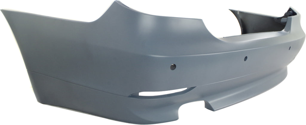 5-SERIES 04-07 REAR BUMPER COVER, Primed, w/o M Pkg, w/ Park Dist Ctrl Snsr Holes, Sedan