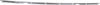 5-SERIES 97-00 REAR BUMPER MOLDING, Center Cover, Chrome, Sedan