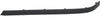 5-SERIES 97-00 REAR BUMPER MOLDING RH, Outer, Textured, Plastic, Sedan