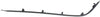 5-SERIES 97-00 REAR BUMPER MOLDING LH, Outer, Textured, Plastic, Sedan