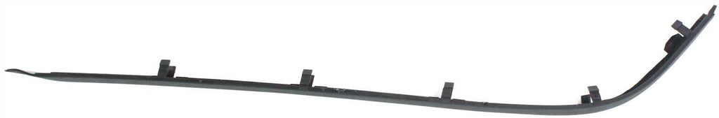 5-SERIES 97-00 REAR BUMPER MOLDING LH, Outer, Textured, Plastic, Sedan
