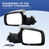 5-SERIES 04-07 MIRROR LH, Power, Manual Folding, Heated, Paintable, w/o Memory, Non-lighted, (Sedan 04-05)/(Wagon 06-07)