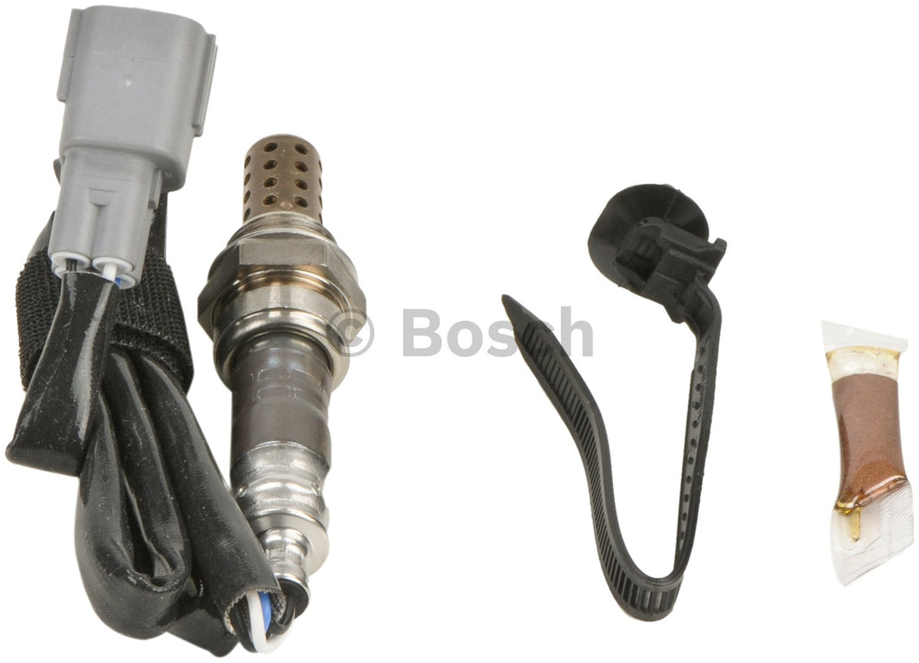 BOSCH OE TYPE SUPER CLASS OXYGEN SENSOR, 4-WIRE -- 28.7 in. wire length, heated; Constructed of prem