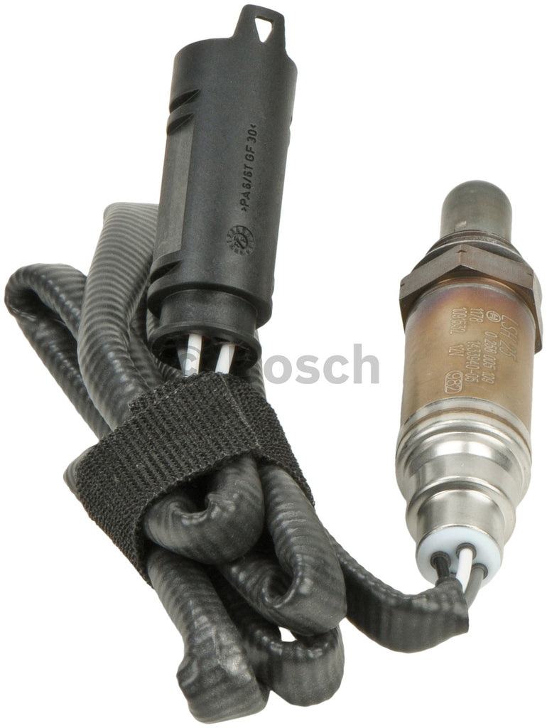 BOSCH OE TYPE SUPER CLASS OXYGEN SENSOR, 4-WIRE -- 38.6 in. wire length, heated; Constructed of prem