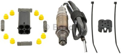 BOSCH UNIVERSAL REGULAR CLASS OXYGEN SENSOR, 4-WIRE -- 25.6 in. wire length, heated; Manufactured wi