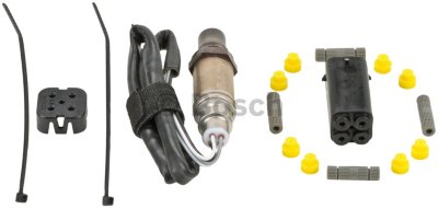 BOSCH UNIVERSAL REGULAR CLASS OXYGEN SENSOR, 4-WIRE -- 25.6 in. wire length, heated; Manufactured wi