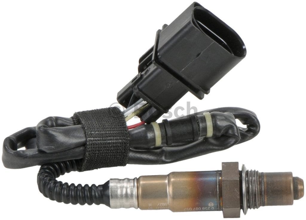 BOSCH OE TYPE SUPER CLASS OXYGEN SENSOR, 5-WIRE -- 28.9 in. wire length, wideband; Constructed of pr