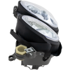 E-CLASS 96-99 PROJECTOR HEAD LAMP RH AND LH, Assembly, Halogen, Chrome Interior