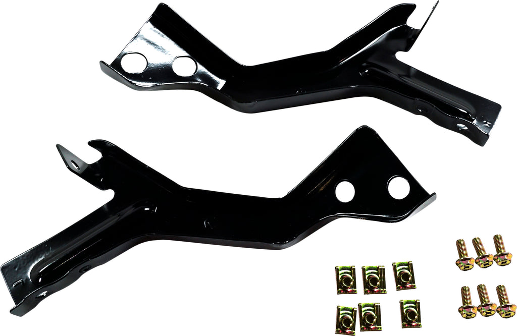 CANYON/COLORADO 04-12 FRONT BUMPER, Impact Bar, Painted Black, w/ Bracket