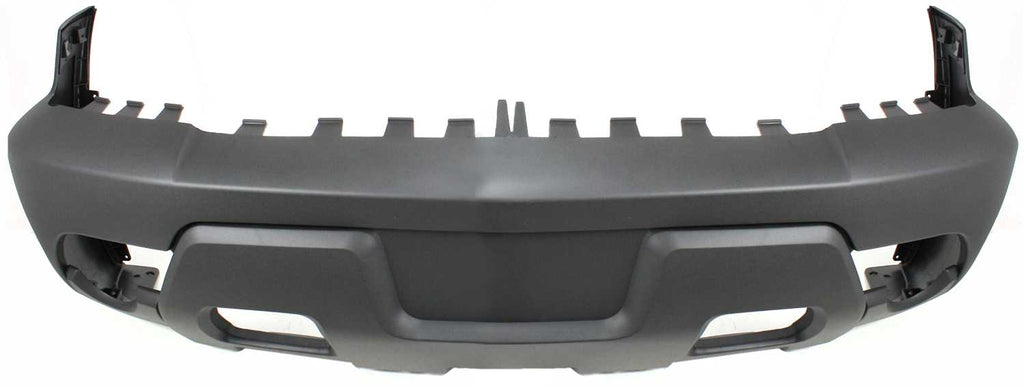 AVALANCHE 03-06 FRONT BUMPER COVER, Textured, w/ Body Cladding