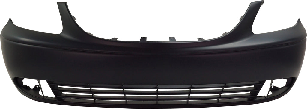 TOWN AND COUNTRY 01-04 FRONT BUMPER COVER, Primed, w/ Fog Light Holes, LXI/Limited Models