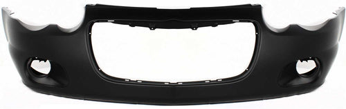 SEBRING CONVERTIBLE 04-06 FRONT BUMPER COVER, Primed, w/ Fog Light Holes, Excludes Coupe