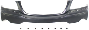 PACIFICA 04-06 FRONT BUMPER COVER, Upper, Primed, w/ Chrome Insert