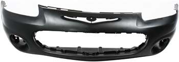 SEBRING 01-03 FRONT BUMPER COVER, Primed, w/ Fog Light Holes, Convertible