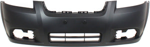 AVEO 07-11 FRONT BUMPER COVER, Primed, w/ Fog Light Holes - CAPA